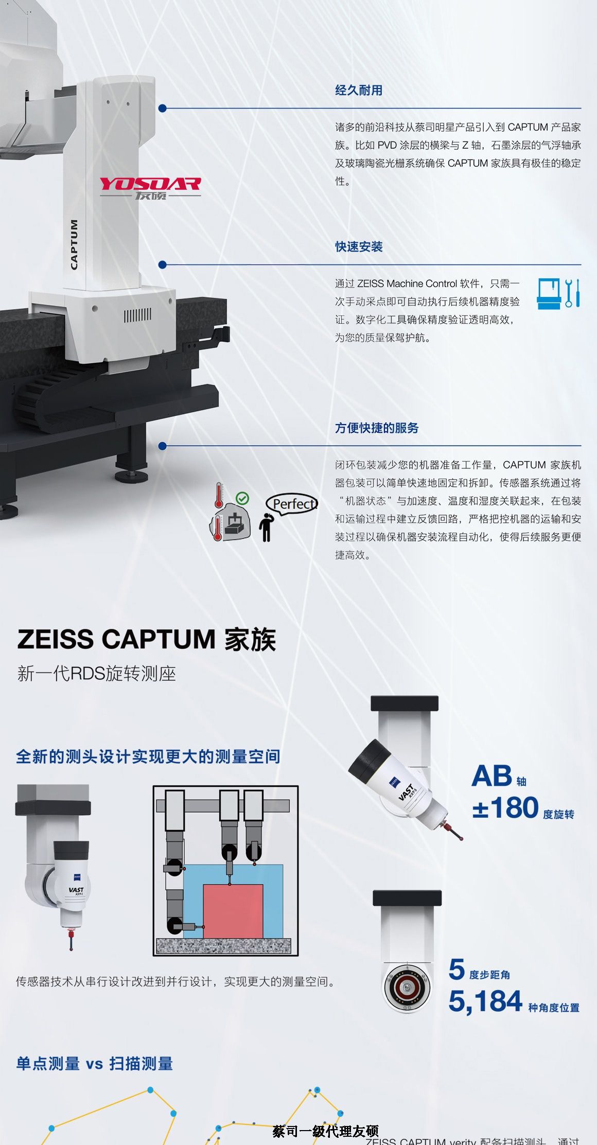 朝阳蔡司三坐标CAPTUM